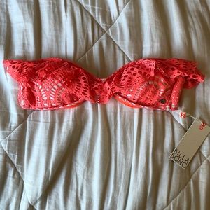 Billabong bandeau swim top